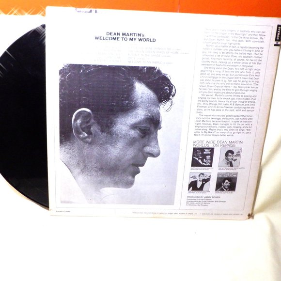 ~~~ DEAN MARTIN ~~~ Welcome to My World - Picture 2 of 2